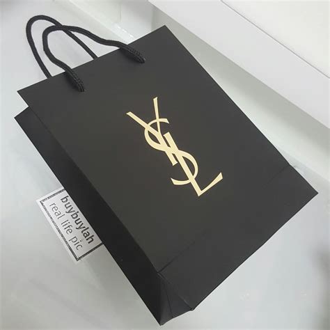 ysl paper shopping bag|ysl shopping bag tote.